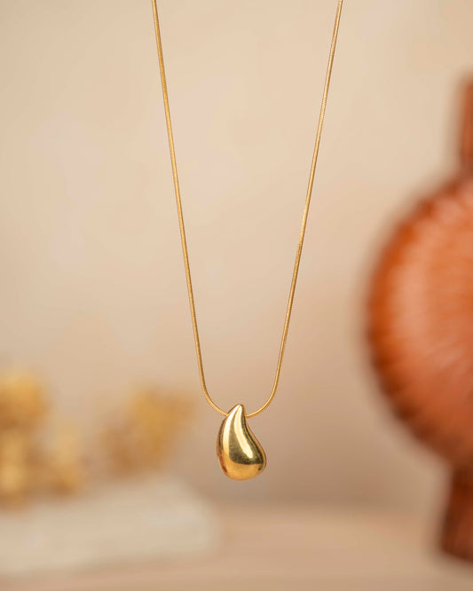 Eiti Jewels Casa 18K Gold Plated Pendant Chain Set