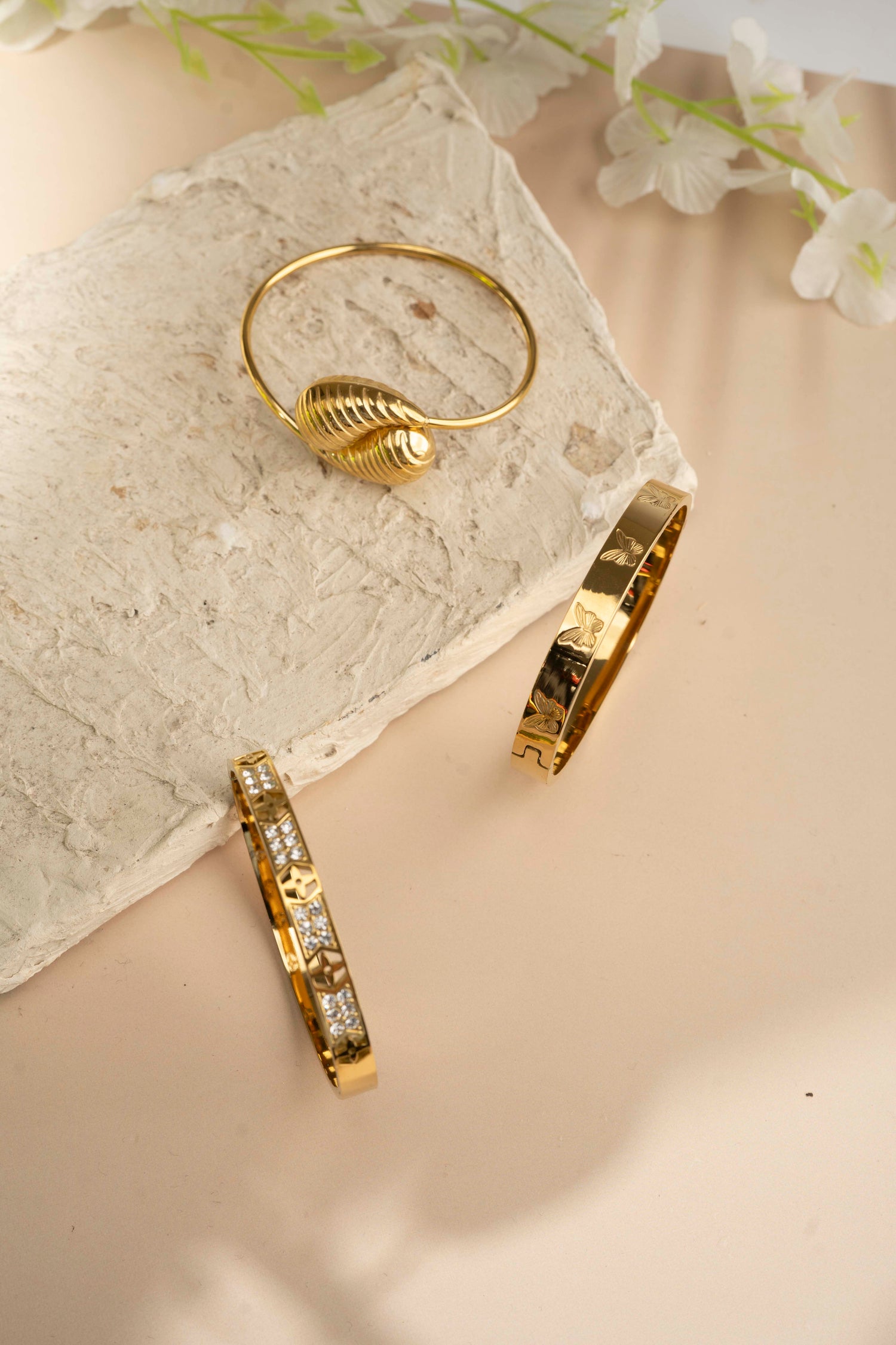 18k Gold Plated Bracelets