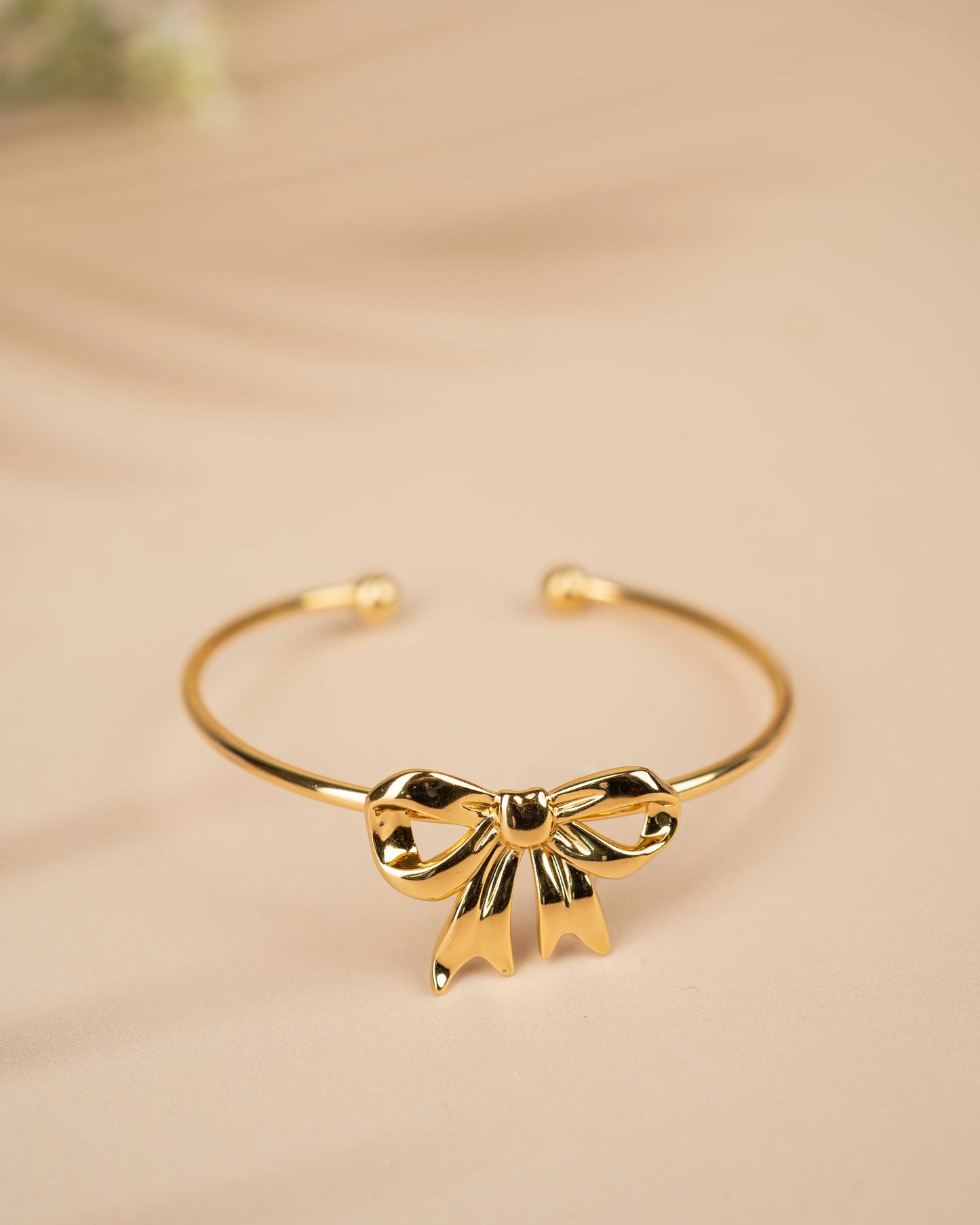 Eiti Jewels Bella Bow 18K Gold Plated Bracelet