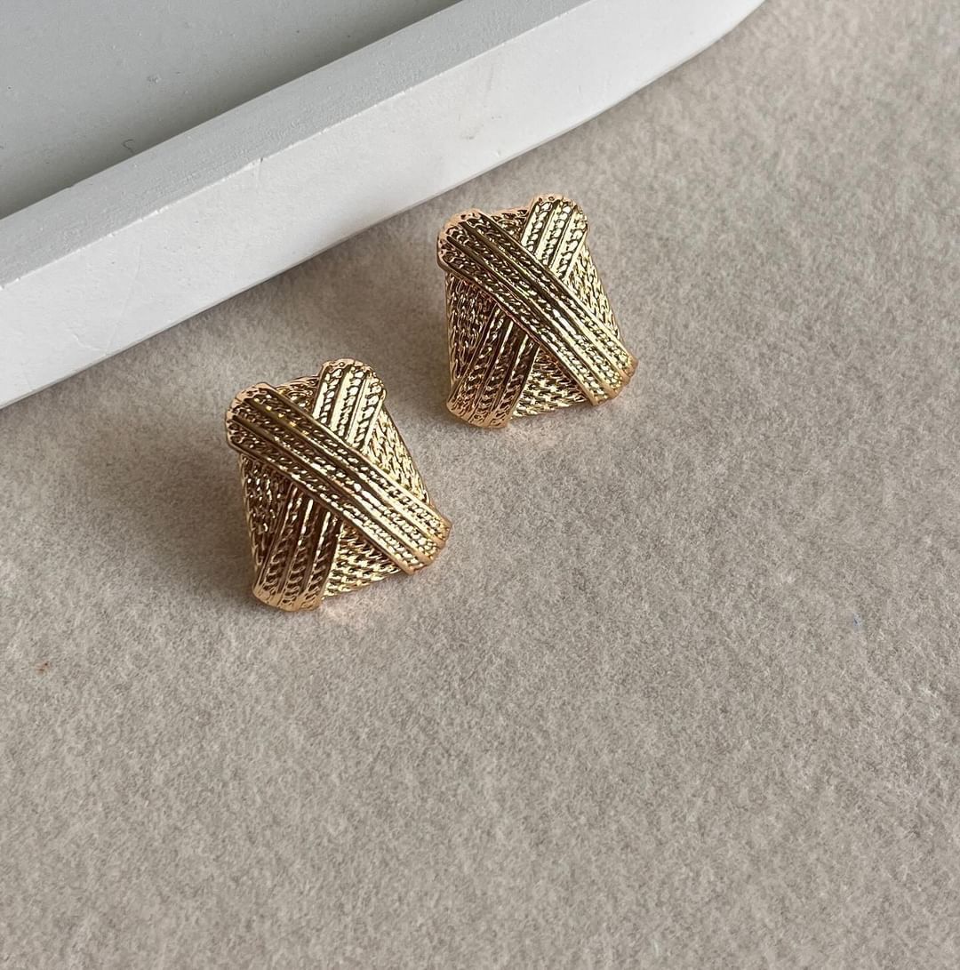 Eiti Jewels X-Design Anti Tarnish Earrings